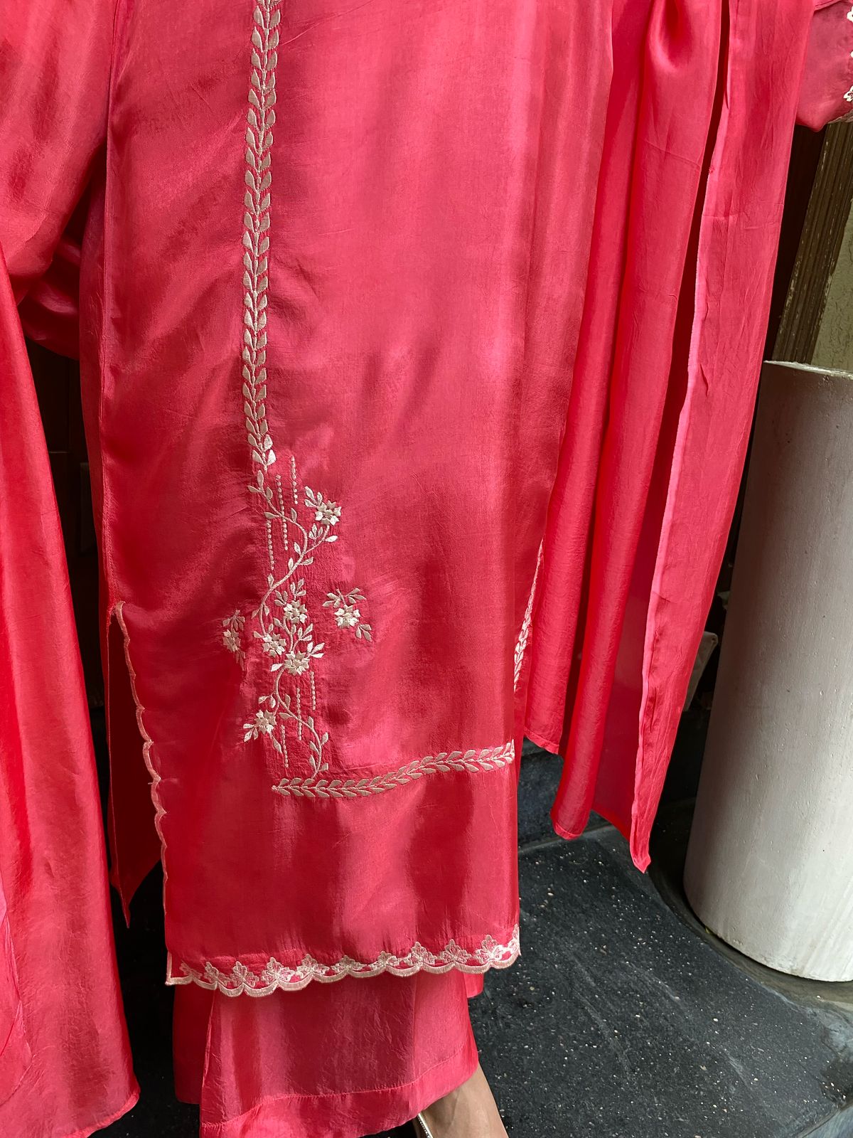 3pcs Embroidery dress