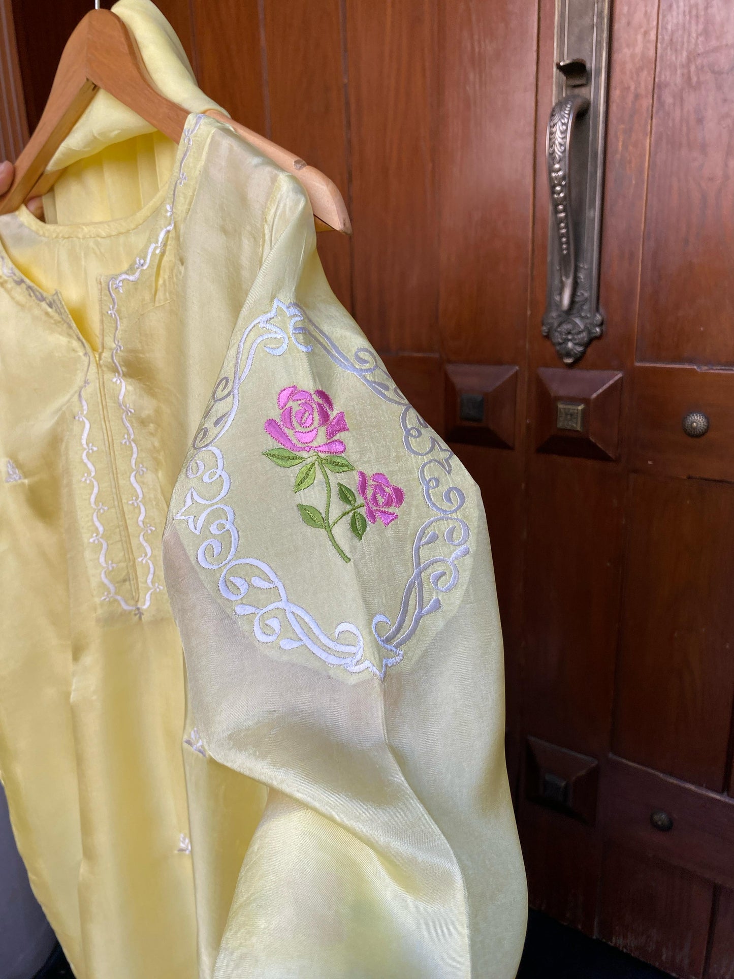 3pcs Embroidery dress