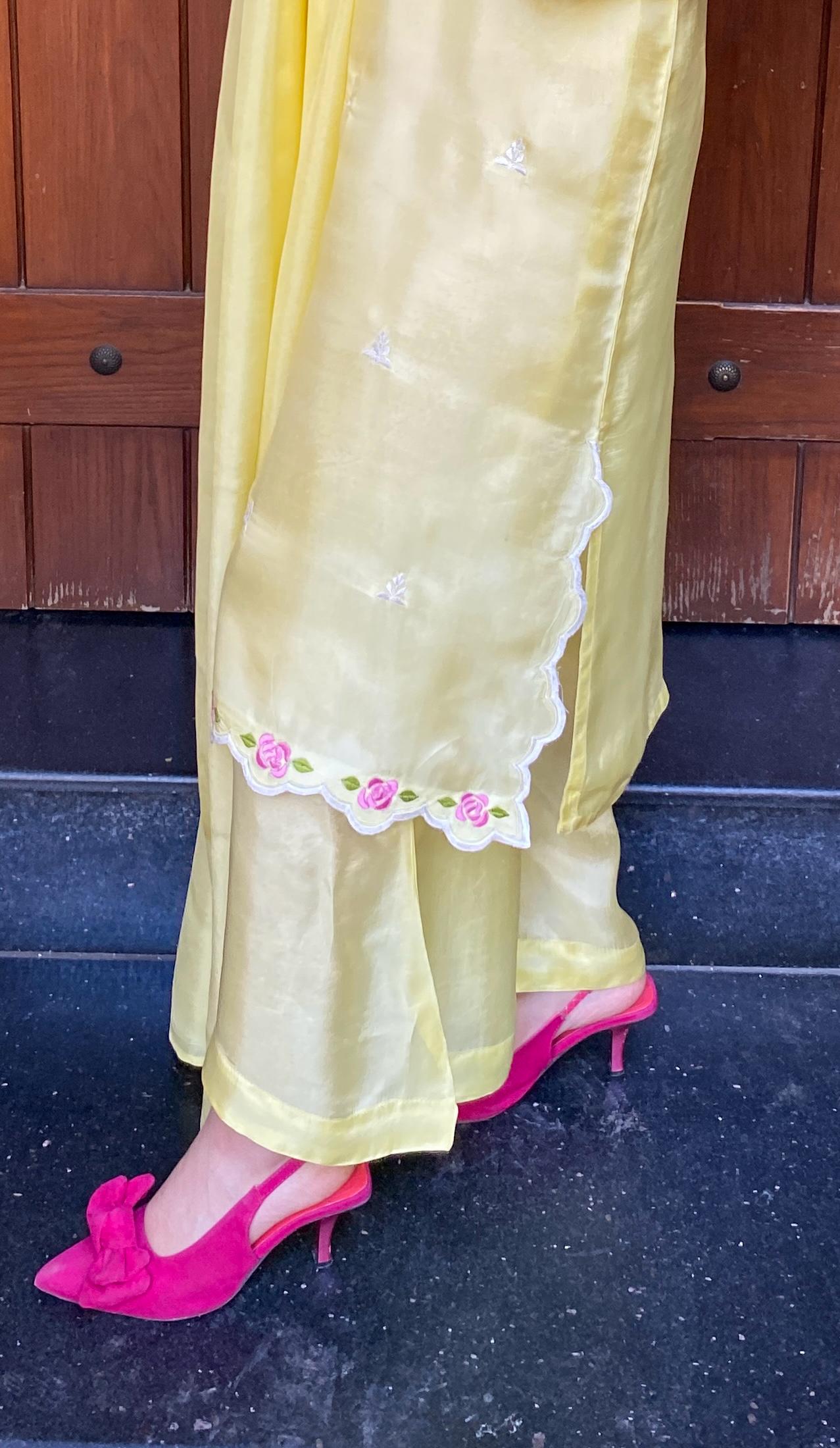 3pcs Embroidery dress