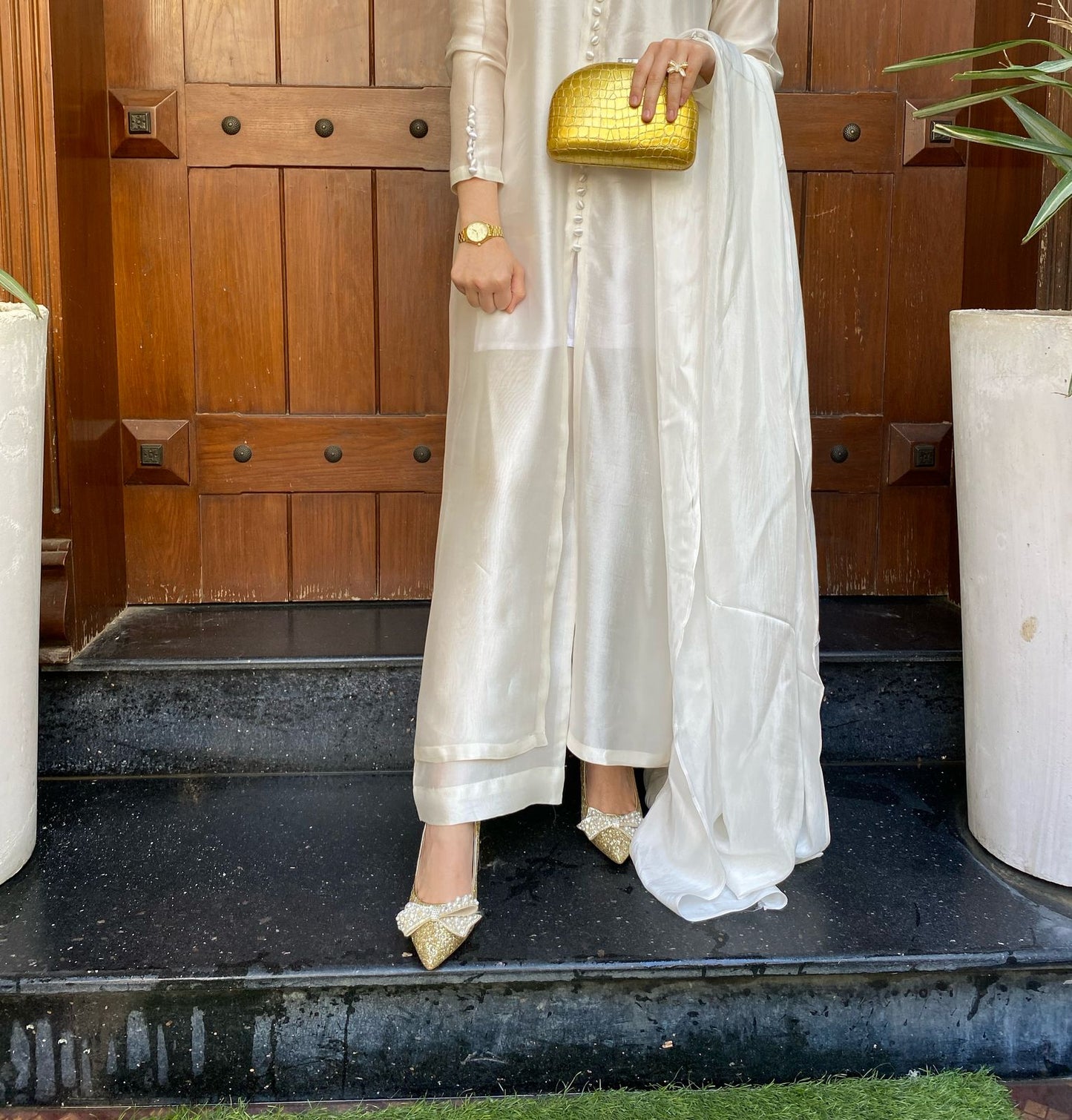 3pcs Stitched dress