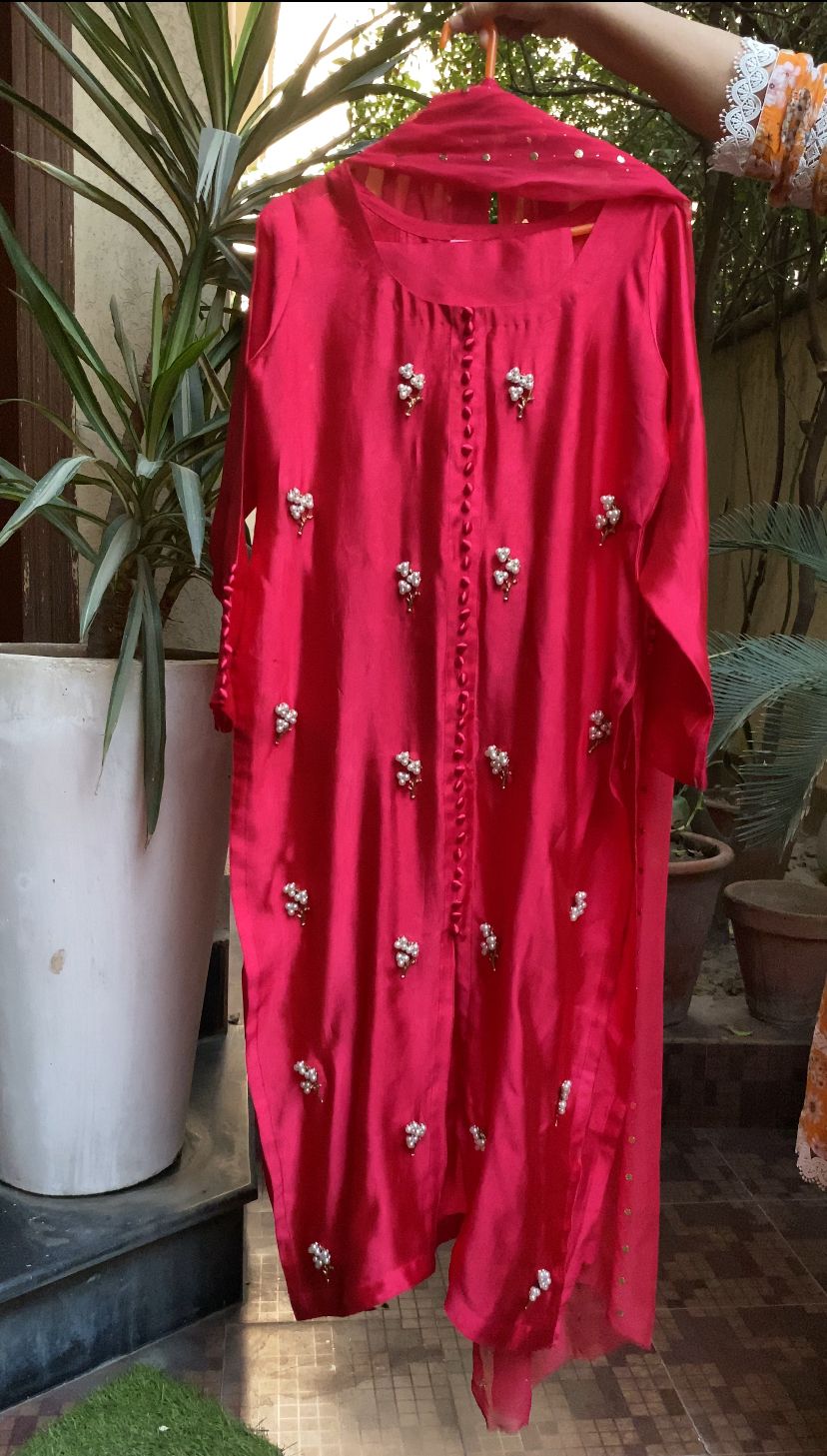 3pcs Stitched dress