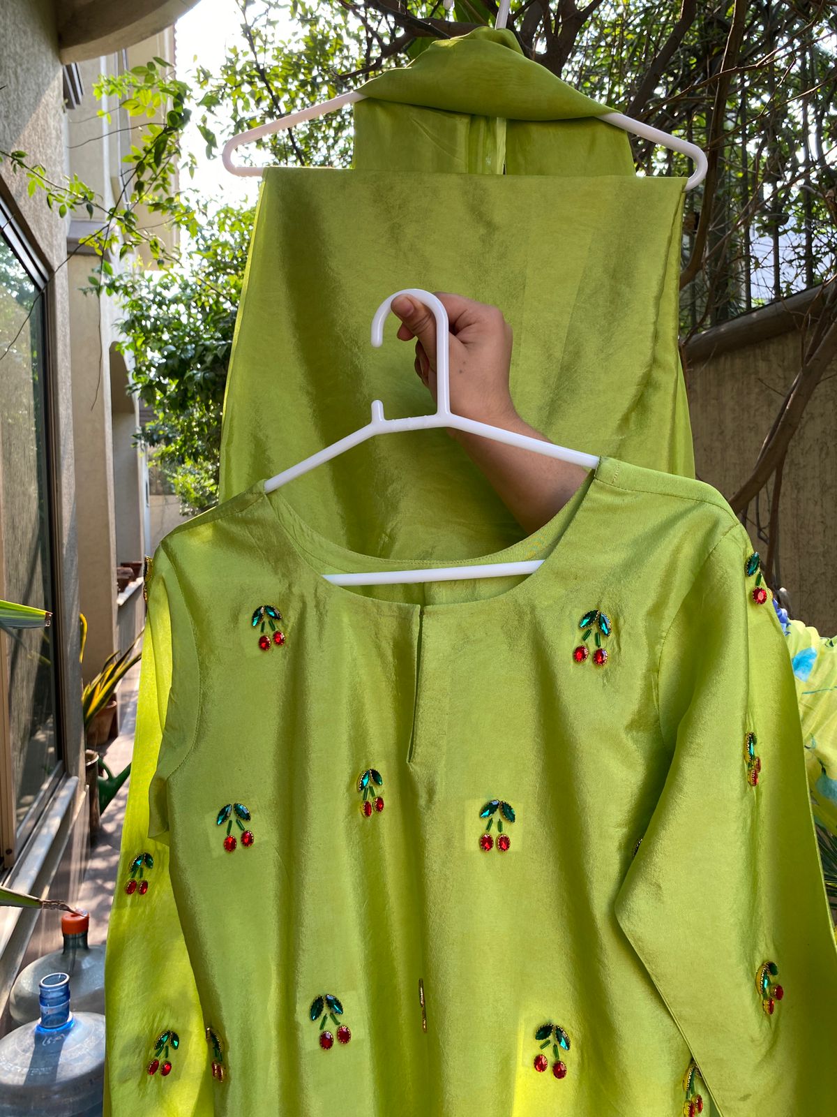 3pcs Stitched dress